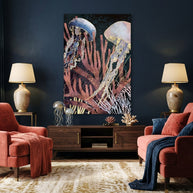 Metallic Coral - Poster Print - No Frame
