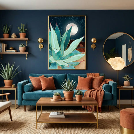 Desert Agave - Poster Print - No Frame