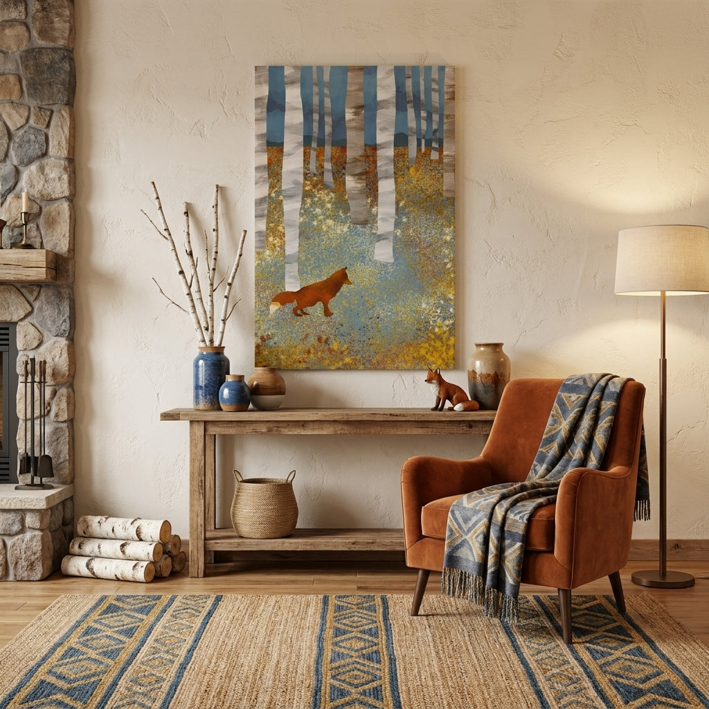 Autumn Fox - Poster Print - No Frame
