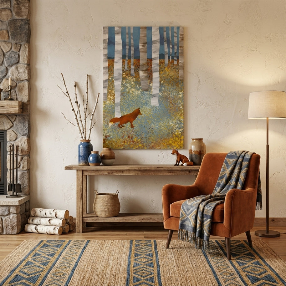 Autumn Fox - Poster Print - No Frame
