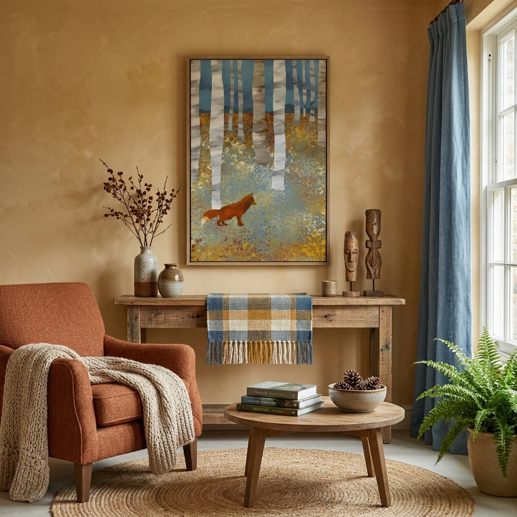Autumn Fox - Poster Print - No Frame