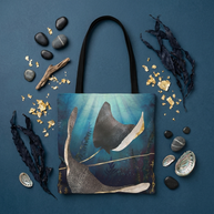 Metallic Stingray - Tote Bag