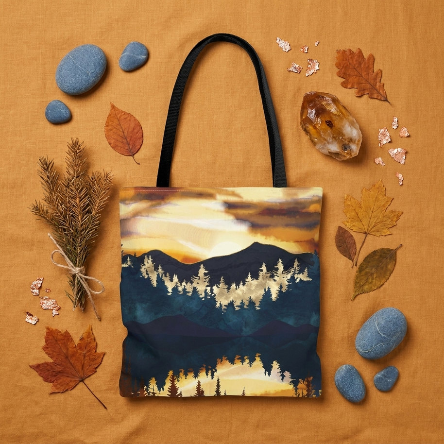 Fall Sunset - Tote Bag