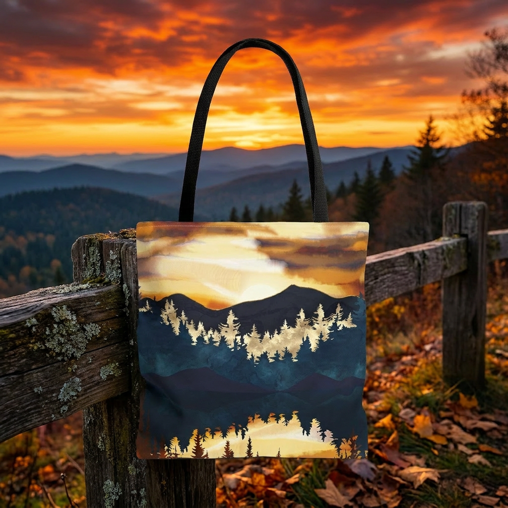 Fall Sunset - Tote Bag