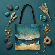Peacock Vista - Tote Bag