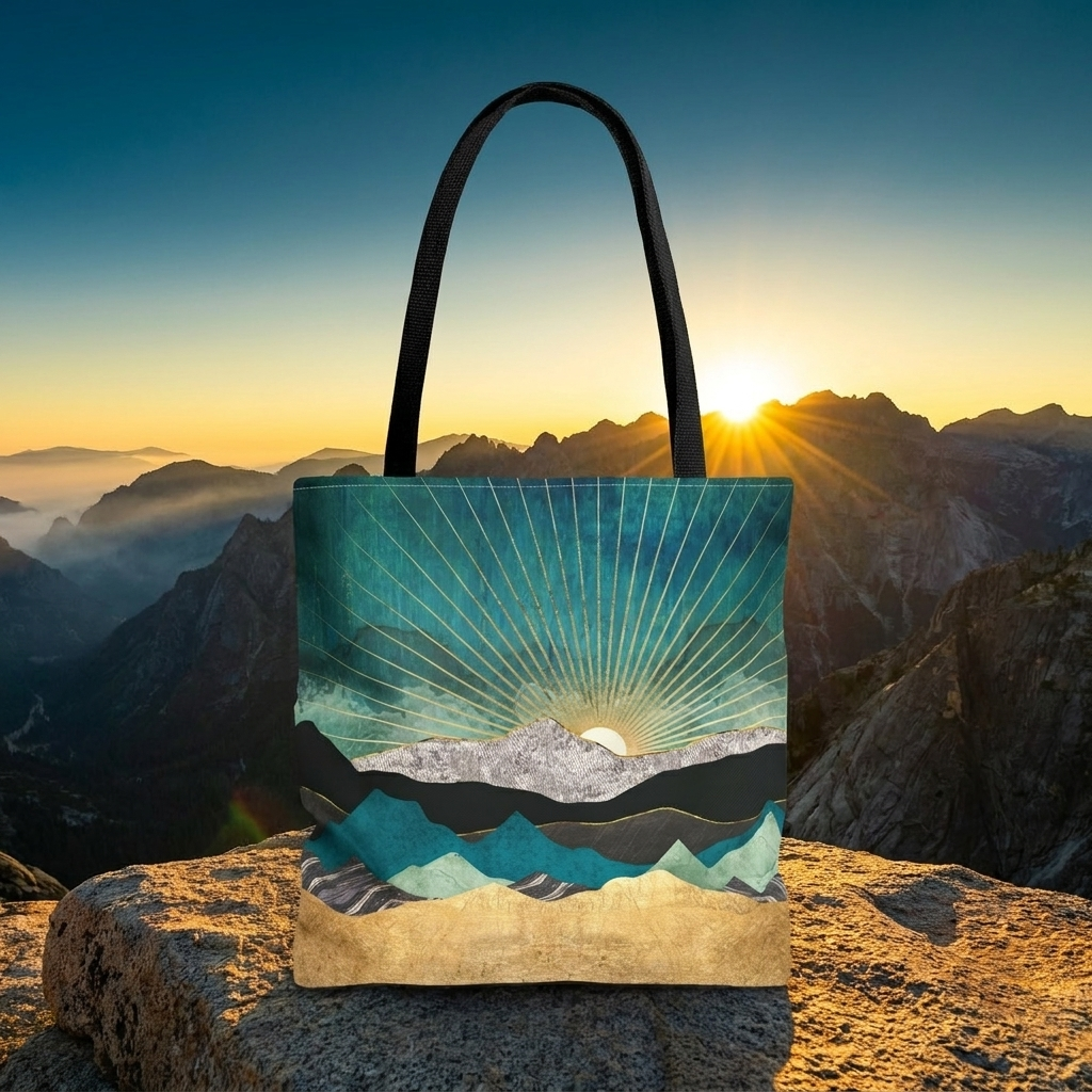 Peacock Vista - Tote Bag