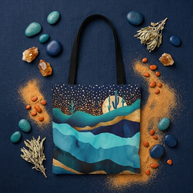 Indigo Desert Night - Tote Bag