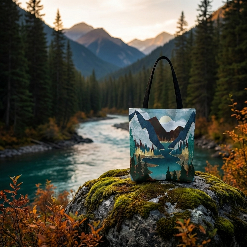 River Vista - Tote Bag