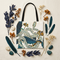 Summer Indigo Garden - Tote Bag