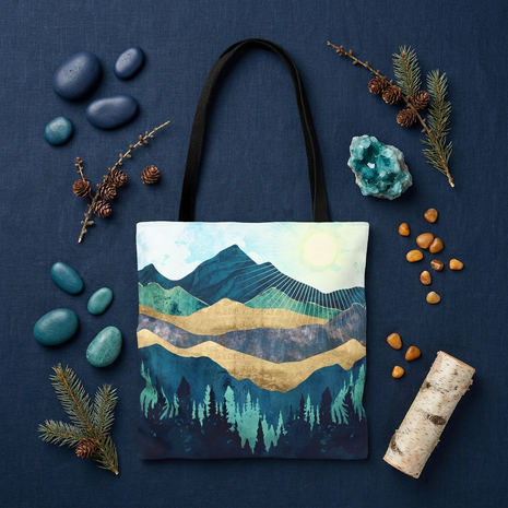 Blue Forest - Tote Bag