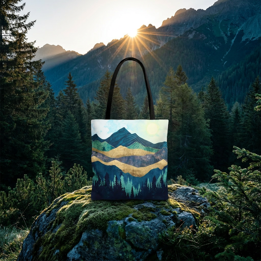 Blue Forest - Tote Bag