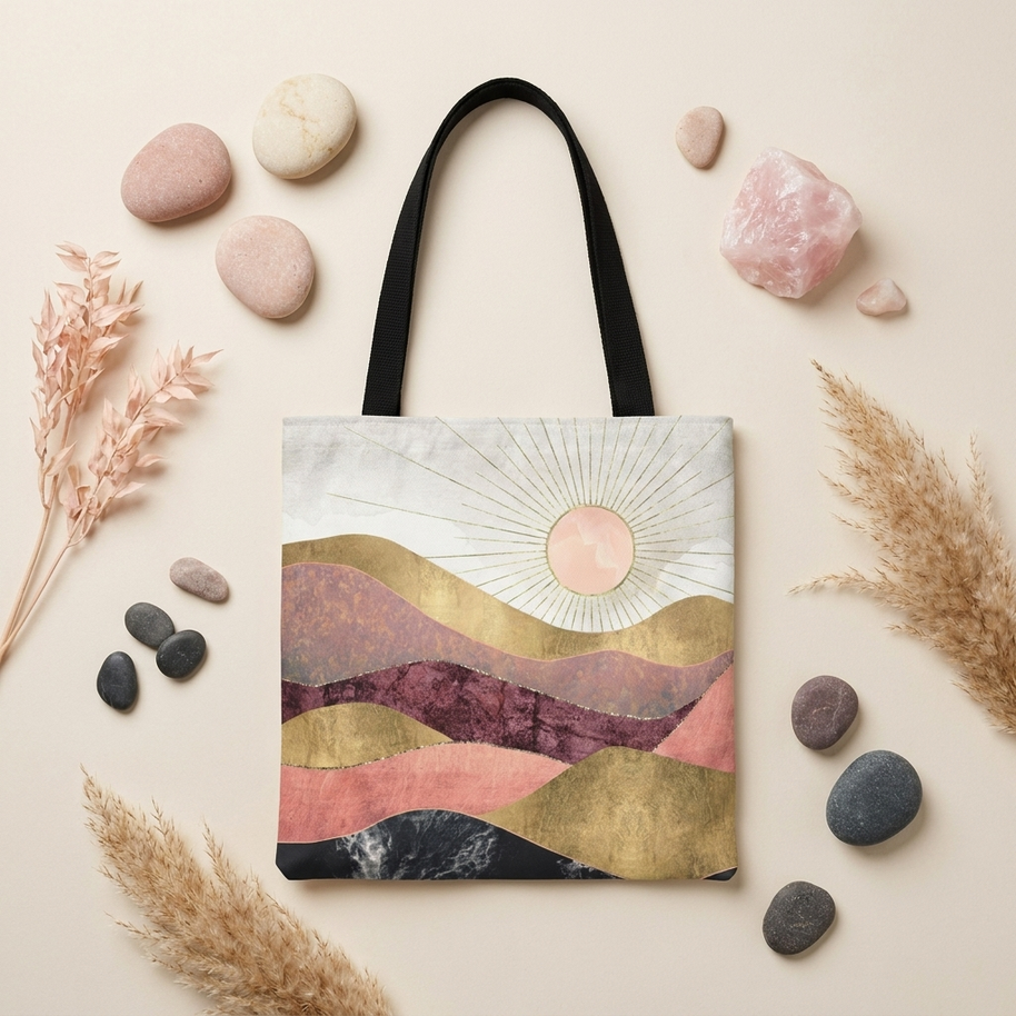 Blush Sun - Tote Bag