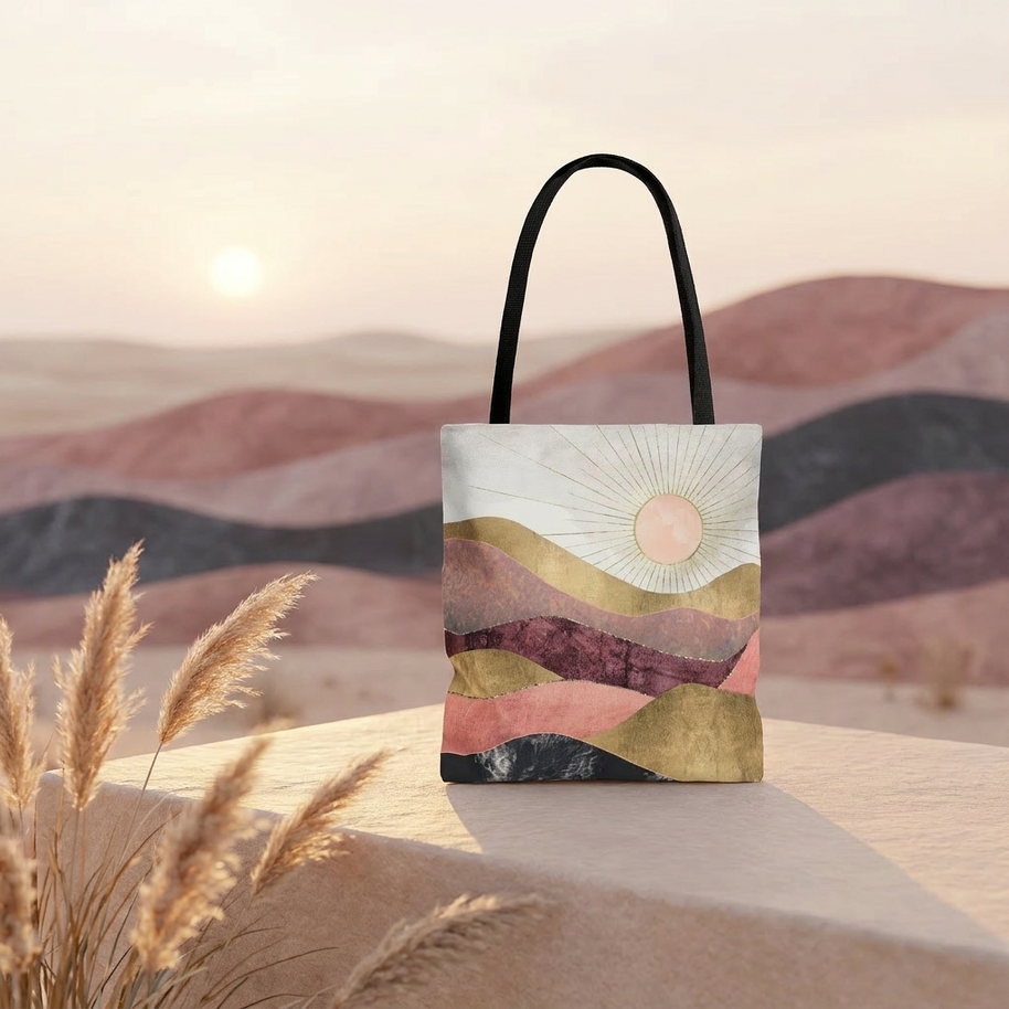 Blush Sun - Tote Bag