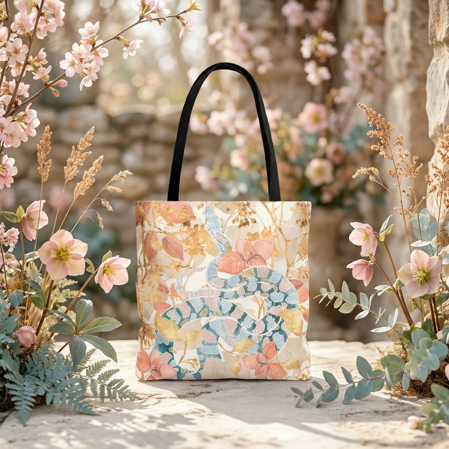 Coral Spring Garden - Tote Bag