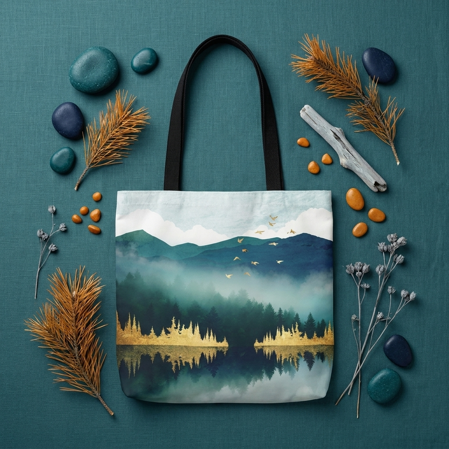 Mist Reflection - Tote Bag