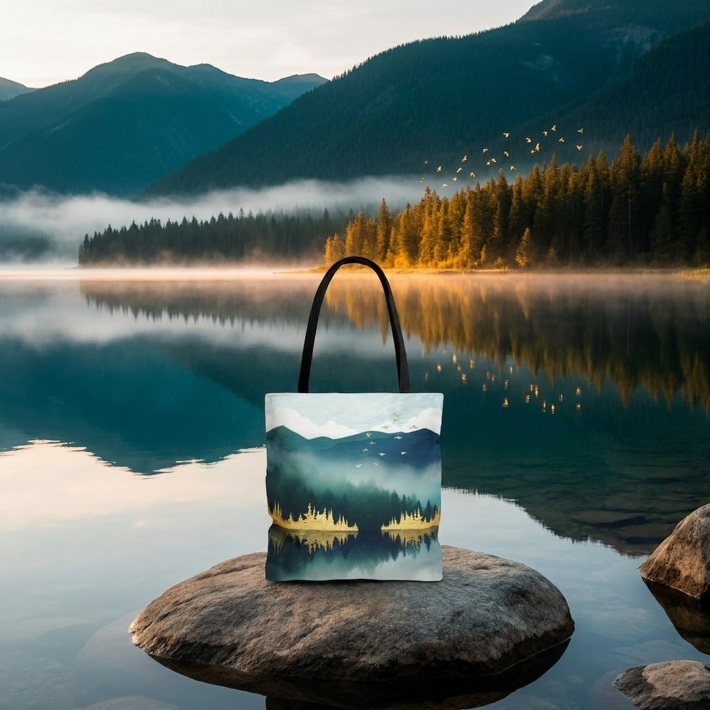 Mist Reflection - Tote Bag