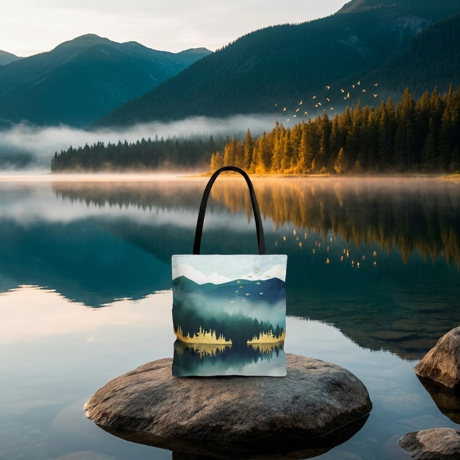 Mist Reflection - Tote Bag