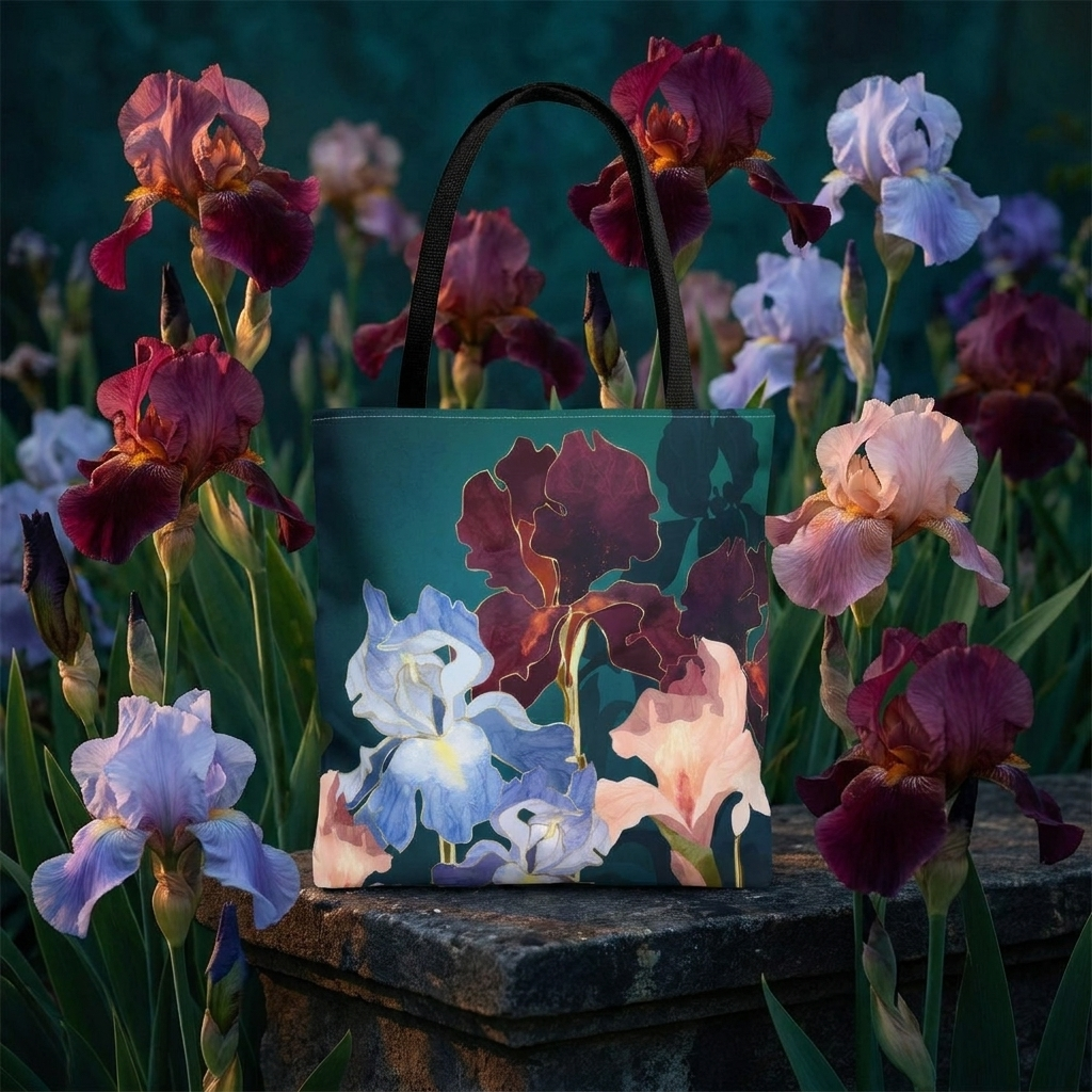 Iris Abstract - Tote Bag