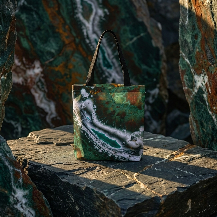 Emerald Agate - Tote Bag