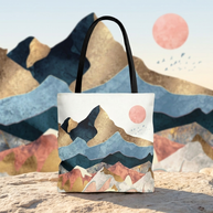 Golden Peaks - Tote Bag