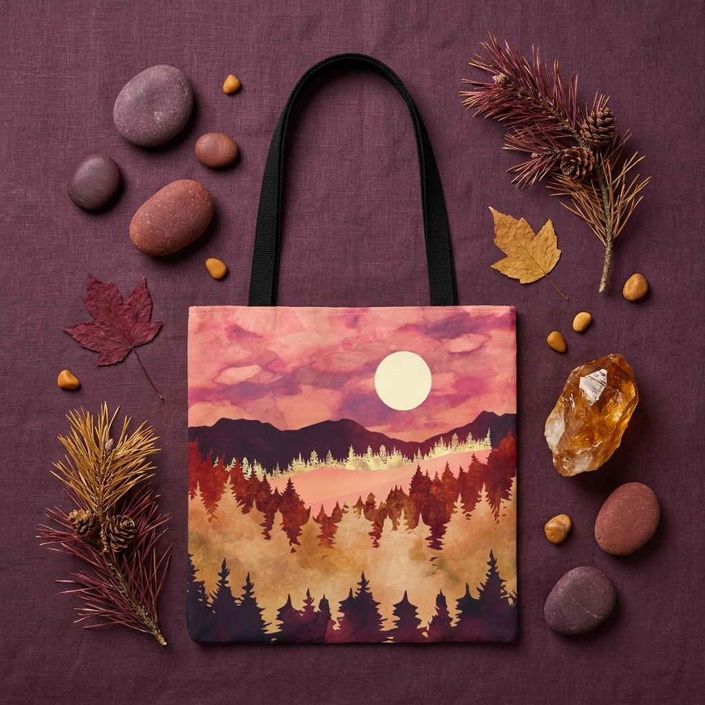 Autumn Sunset - Tote Bag