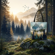 Misty Pines - Tote Bag