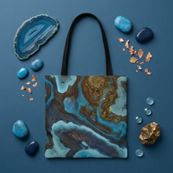 Blue Agate - Tote Bag
