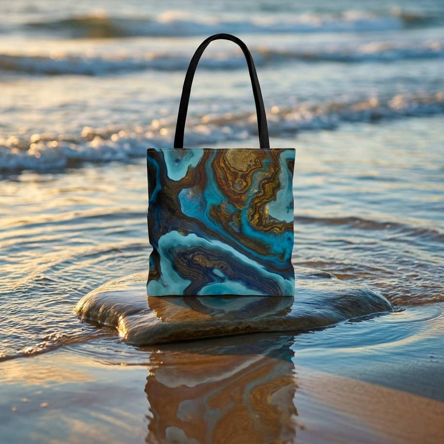 Blue Agate - Tote Bag
