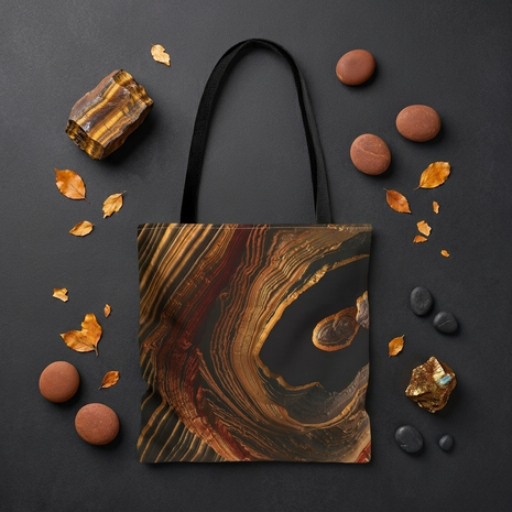 Tigers Eye Canyon - Tote Bag