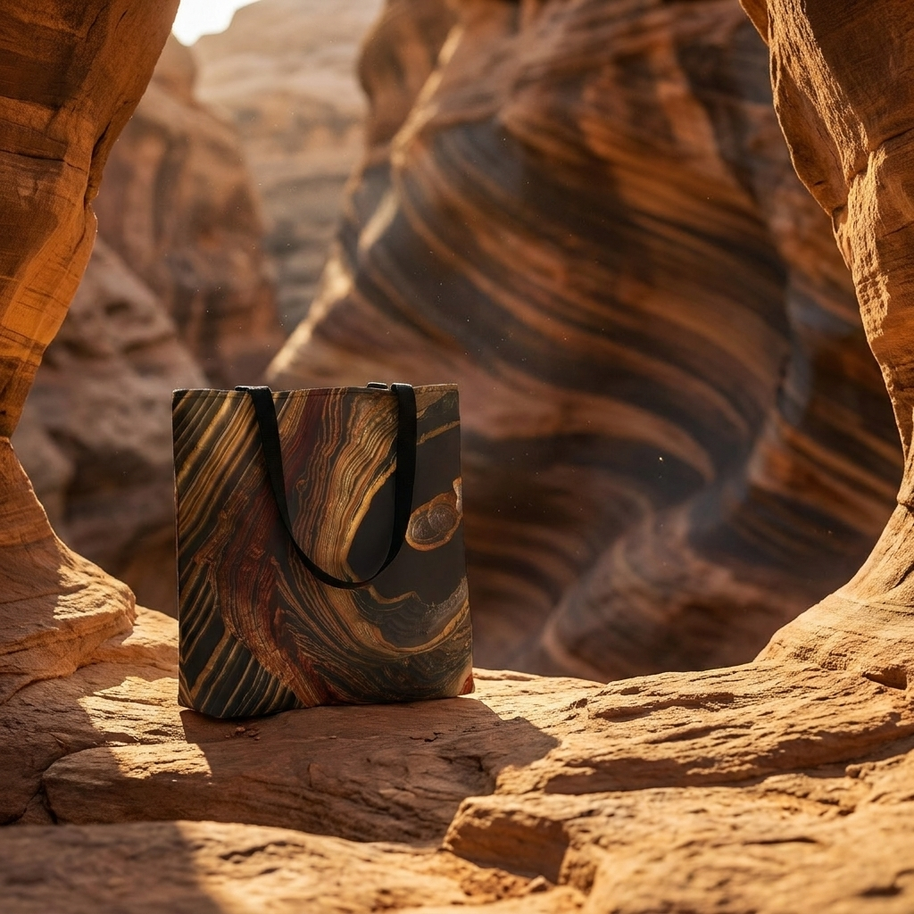 Tigers Eye Canyon - Tote Bag