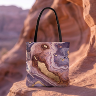 Mauve Agate - Tote Bag
