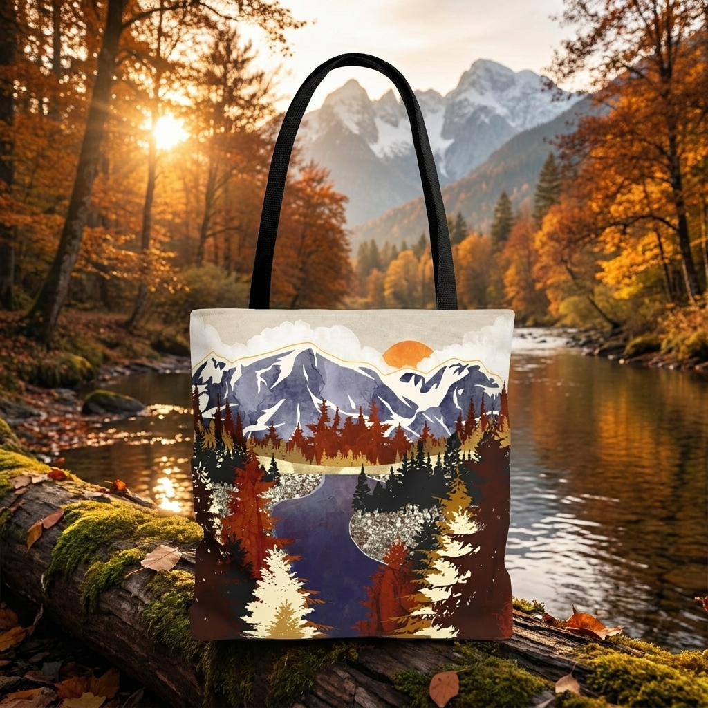 Autumn River - Tote Bag