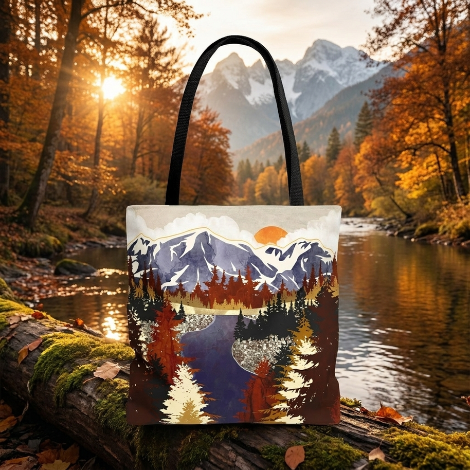 Autumn River - Tote Bag