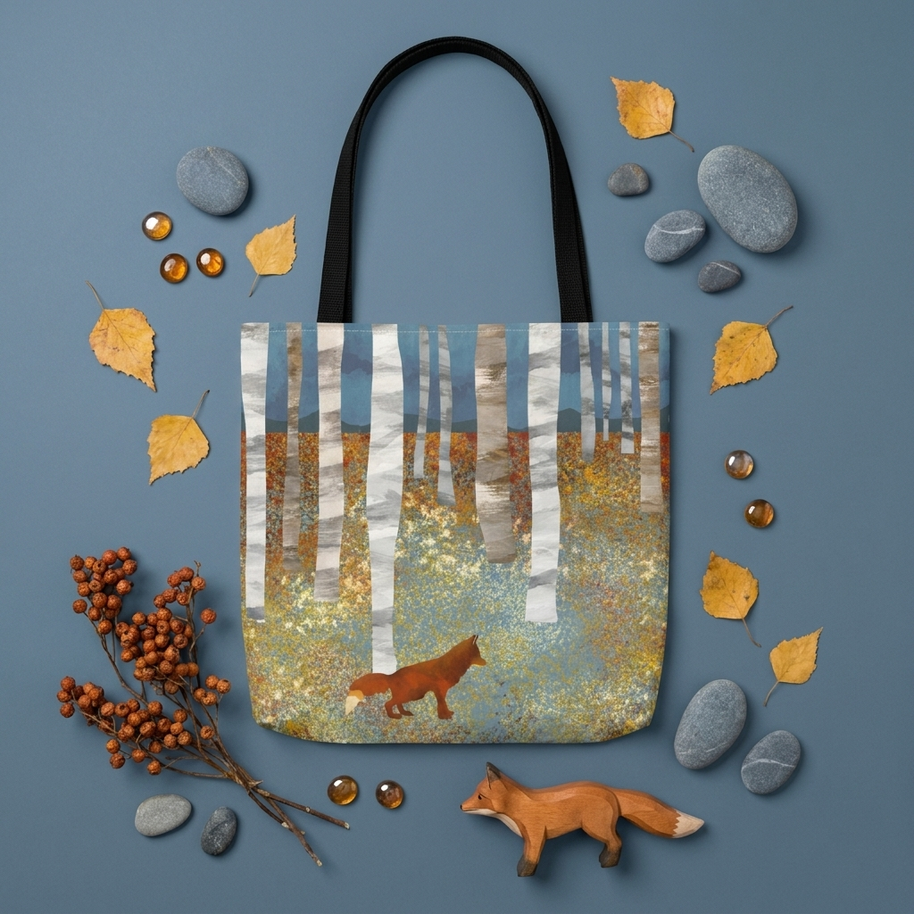 Autumn Fox - Tote Bag
