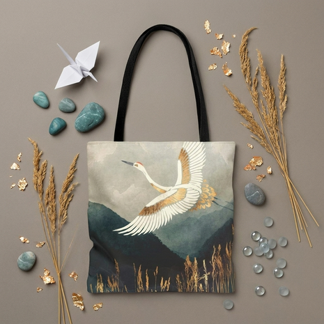 Elegant Flight - Tote Bag