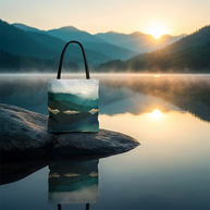 Waters Edge Reflection - Tote Bag