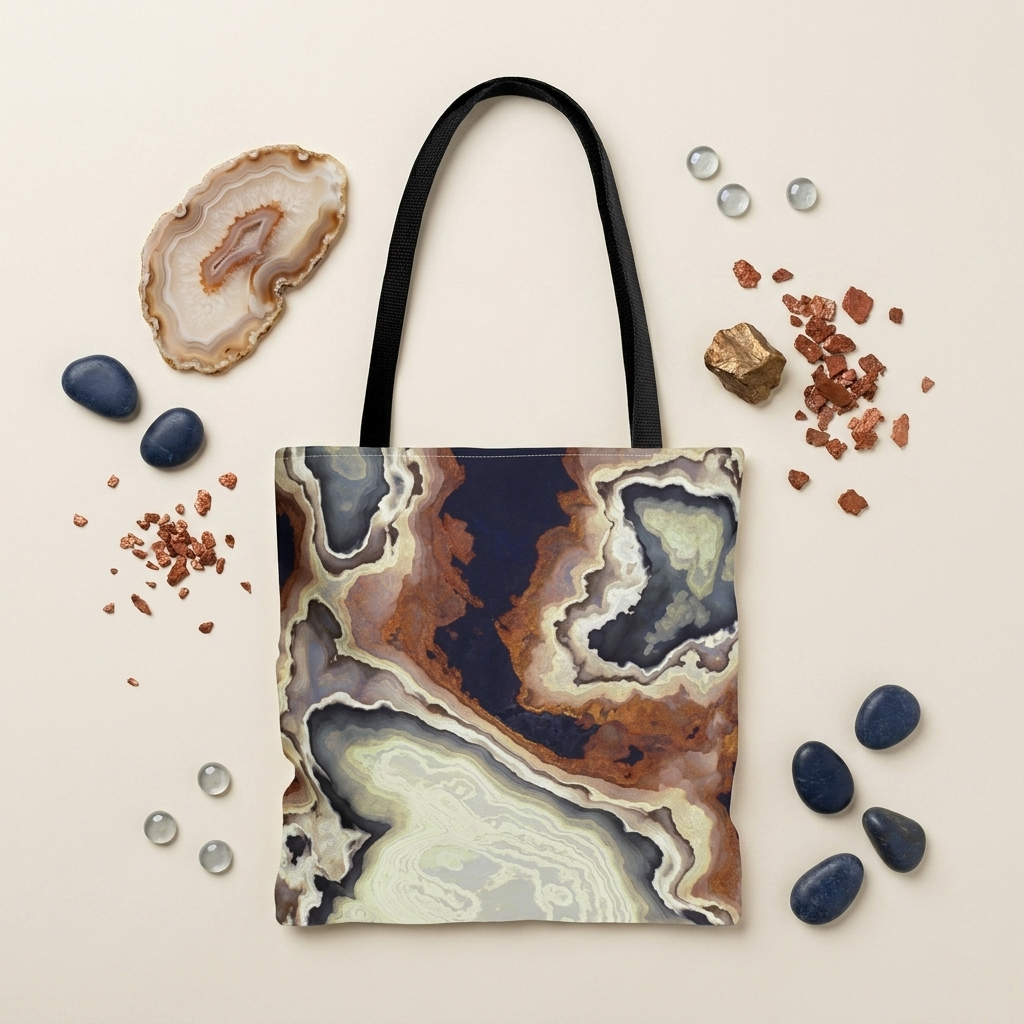 Ivory Agate - Tote Bag