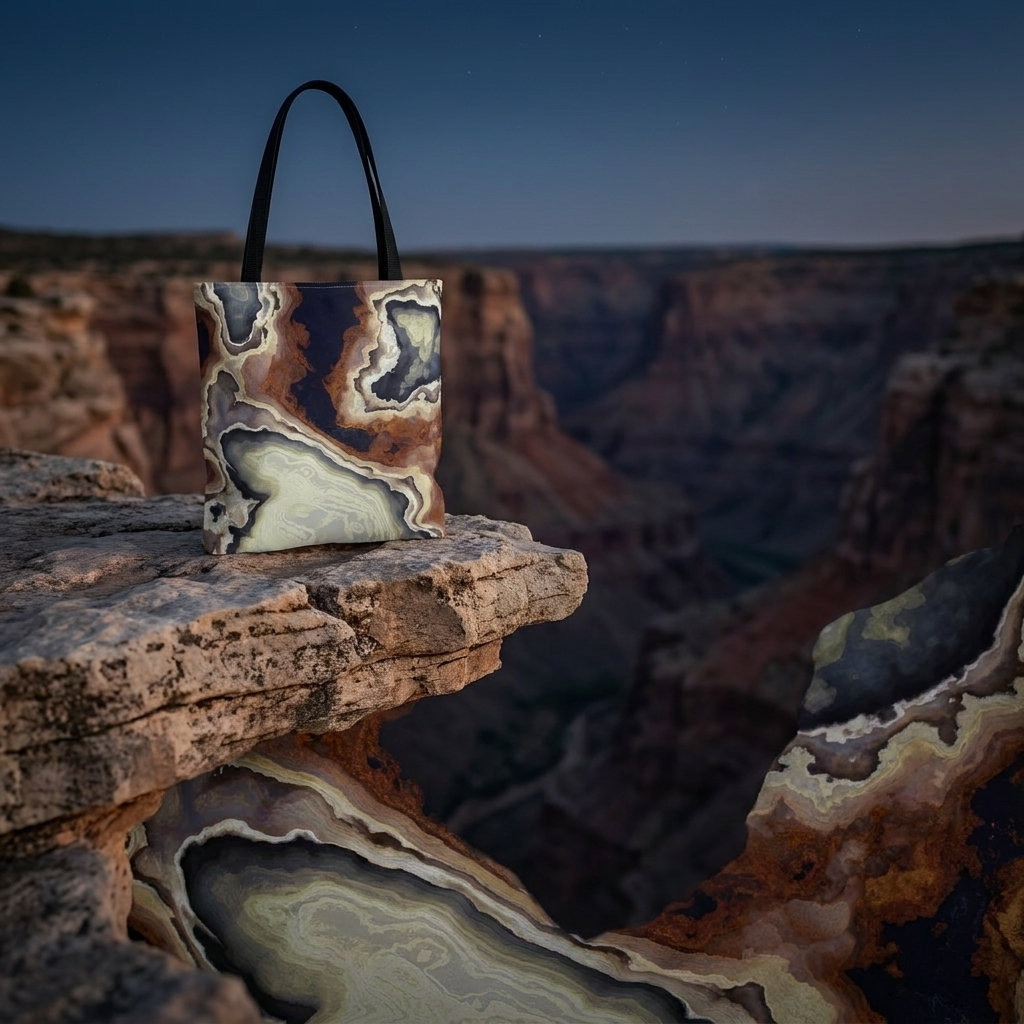 Ivory Agate - Tote Bag
