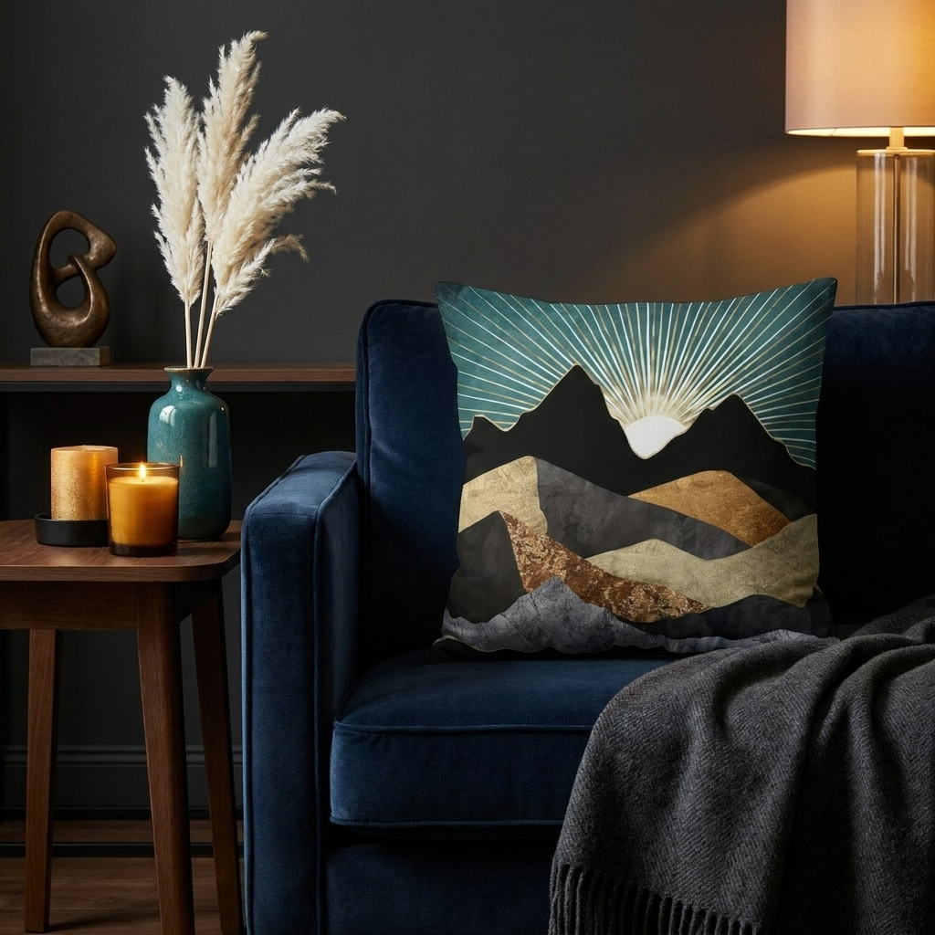 Radiant Daybreak - Decorative Pillow Cover