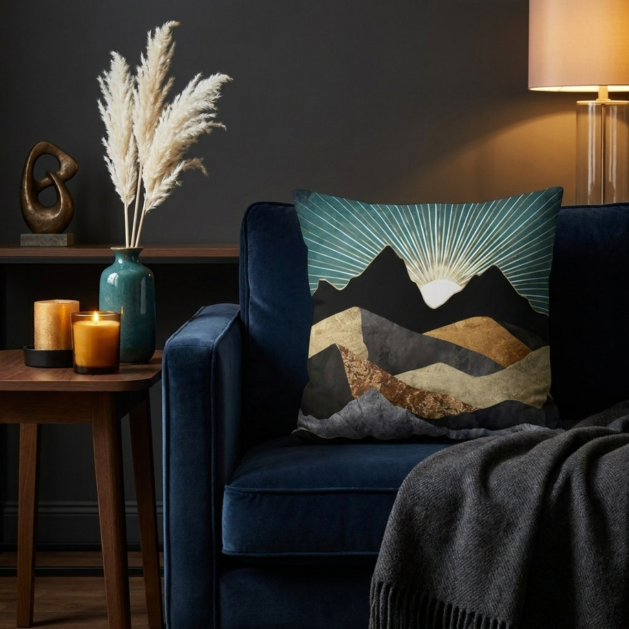Radiant Daybreak - Decorative Pillow Cover