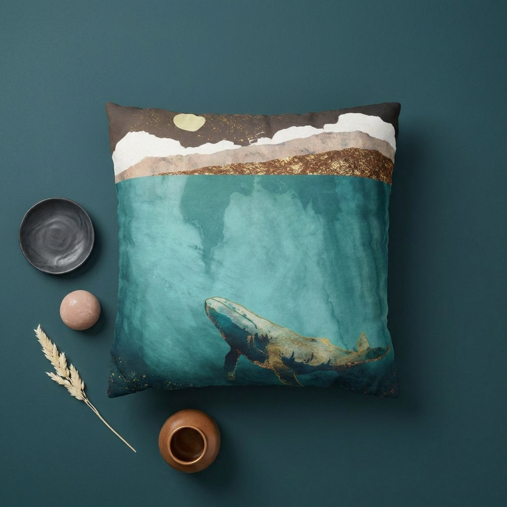 Light Beneath  - Decorative Pillow Cover