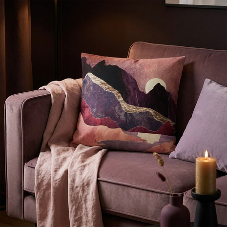 Blush Vista - Decorative Pillow Cover