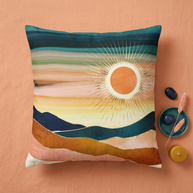 Jewel Dusk - Decorative Pillow Cover