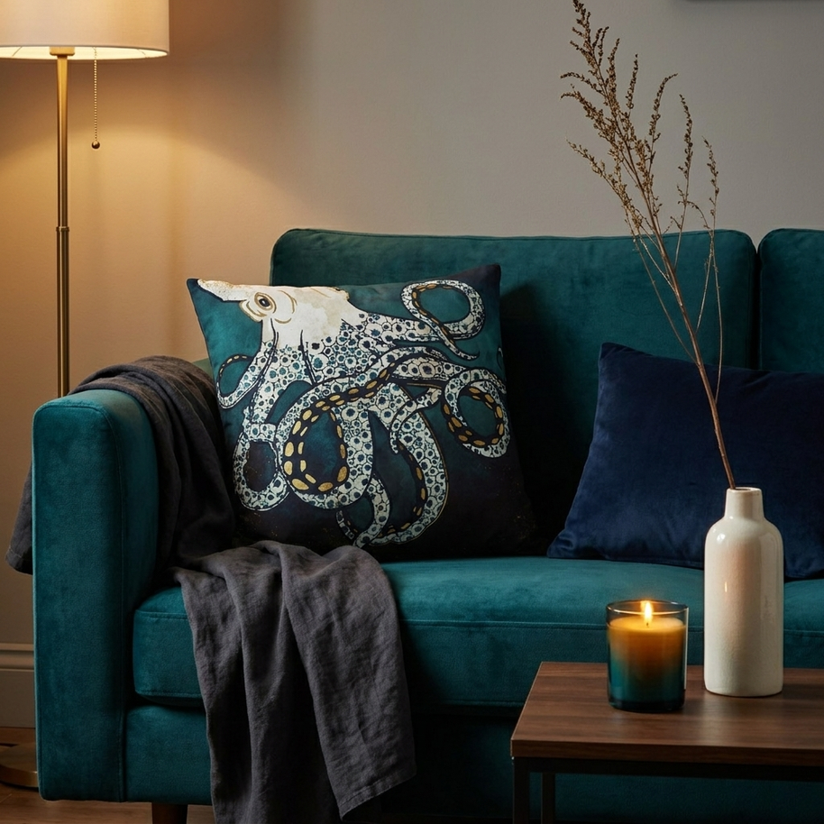Underwater Dream VII - Decorative Pillow Cover