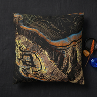Golden Canyons - Decorative Pillow Cover