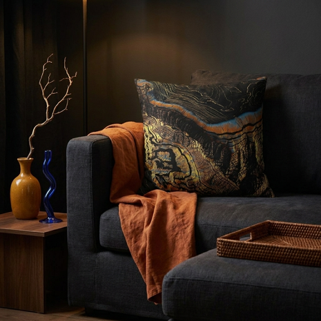 Golden Canyons - Decorative Pillow Cover