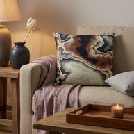 Ivory Agate - Decorative Pillow Cover