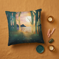 Autumn Evening - Decorative Pillow Cover