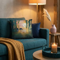 Autumn Evening - Decorative Pillow Cover