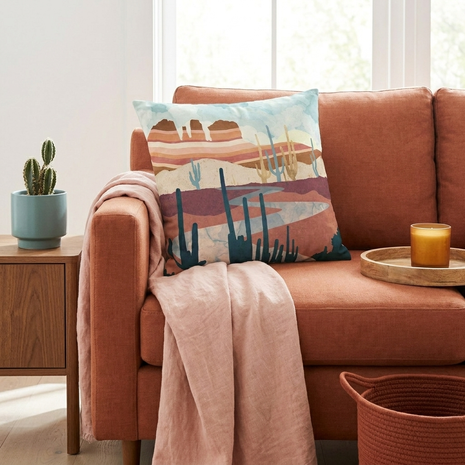 Desert Vista - Decorative Pillow Cover